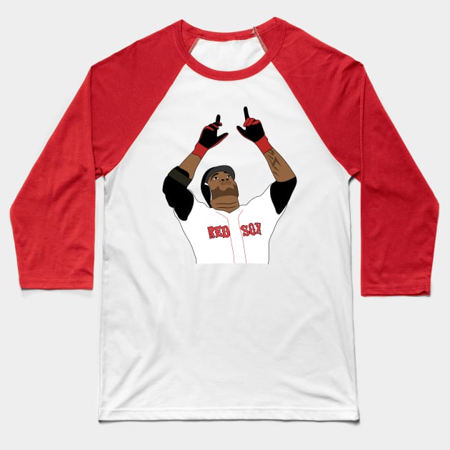 Ortiz the big papi Baseball T-Shirt by rsclvisual